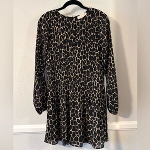 MICHAEL Michael Kors Black and Tan Kids Dress